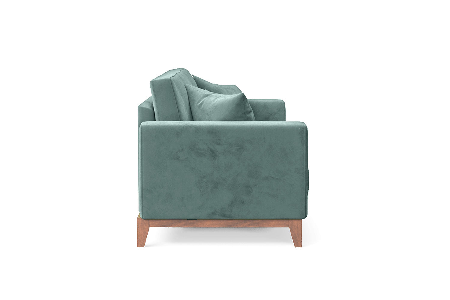 Lucca 3 Seater Sofa Teal Velvet