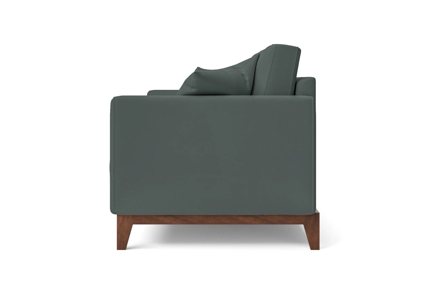 Lucca 4 Seater Sofa Dusky Turquoise Leather