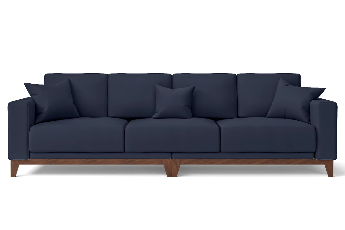 Lucca 4 Seater Sofa Spruce Leather