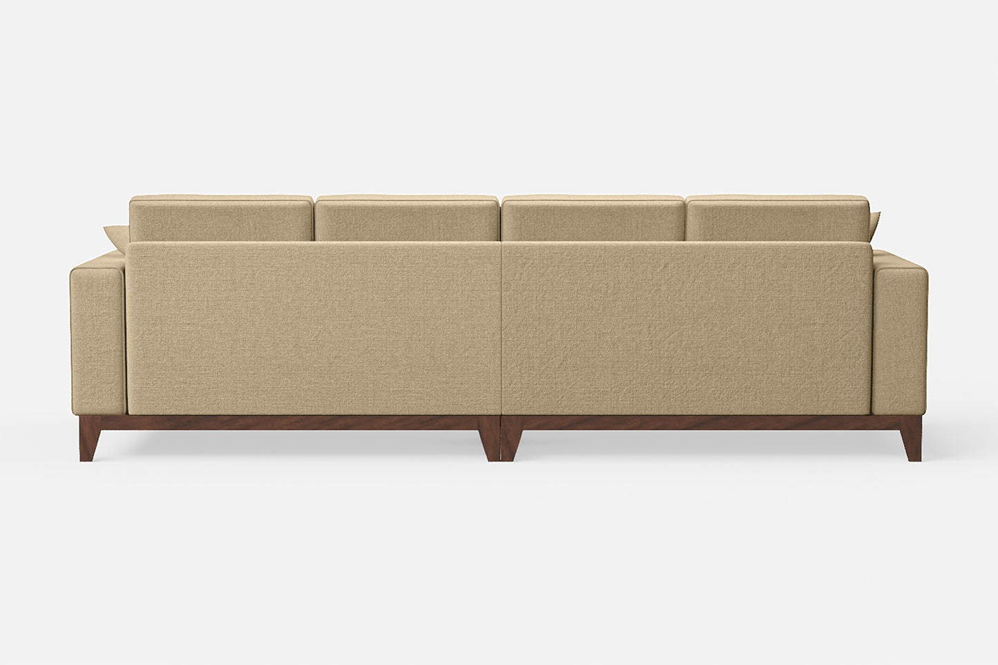 Lucca 4 Seater Sofa Beige Linen Fabric