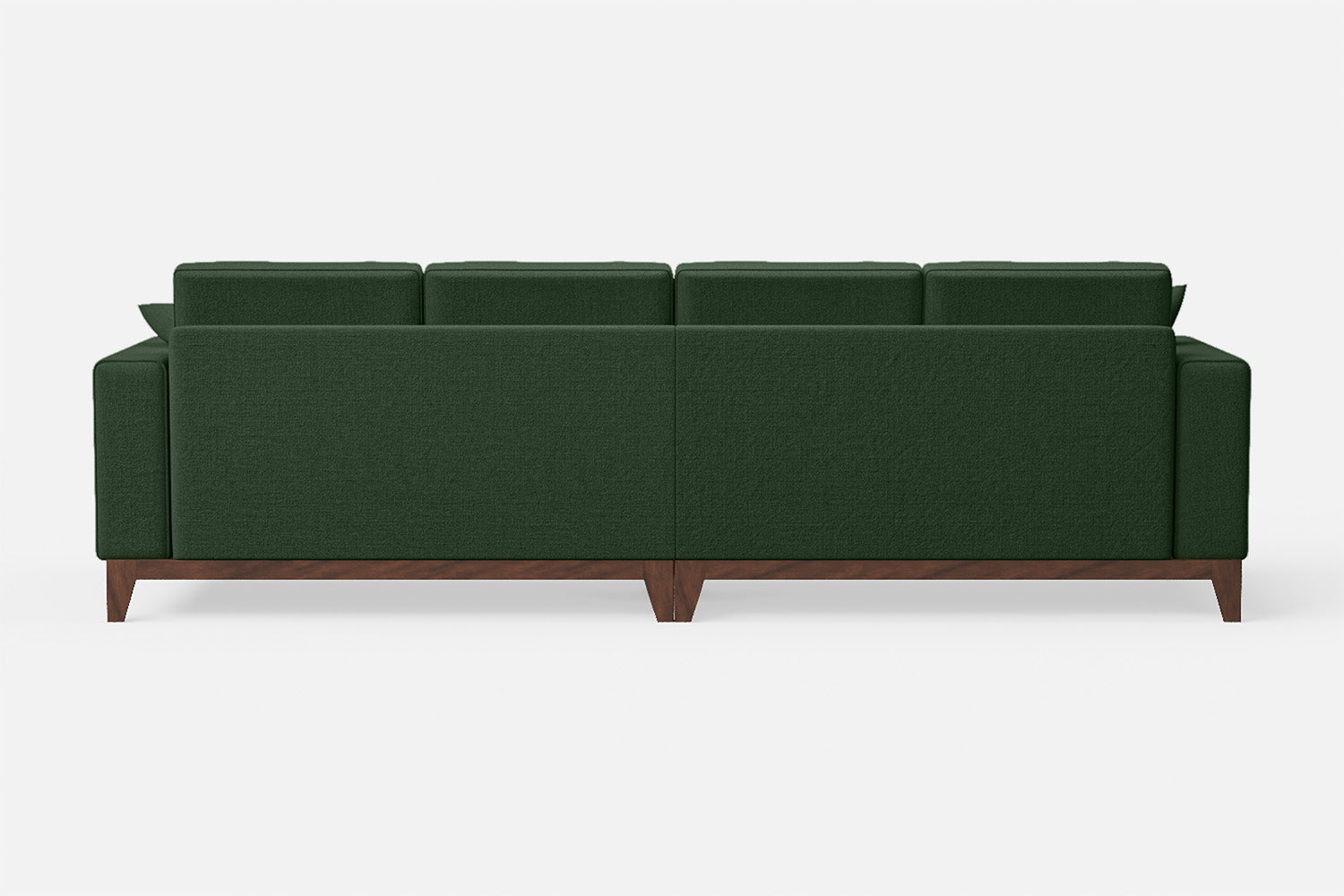 Lucca 4 Seater Sofa Forest Green Linen Fabric