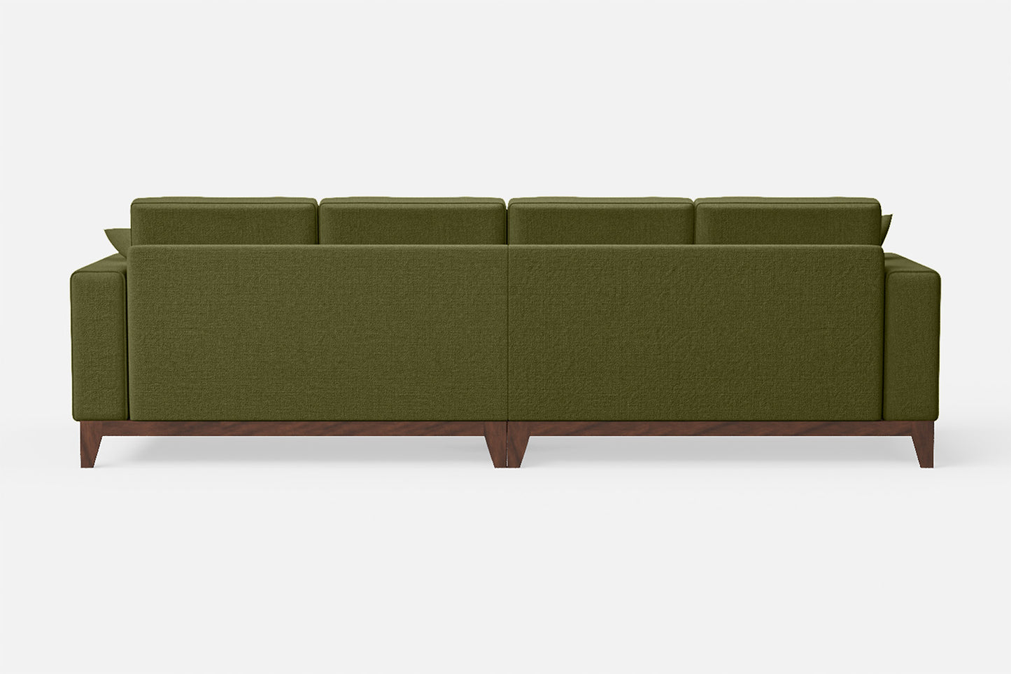 Lucca 4 Seater Sofa Olive Linen Fabric