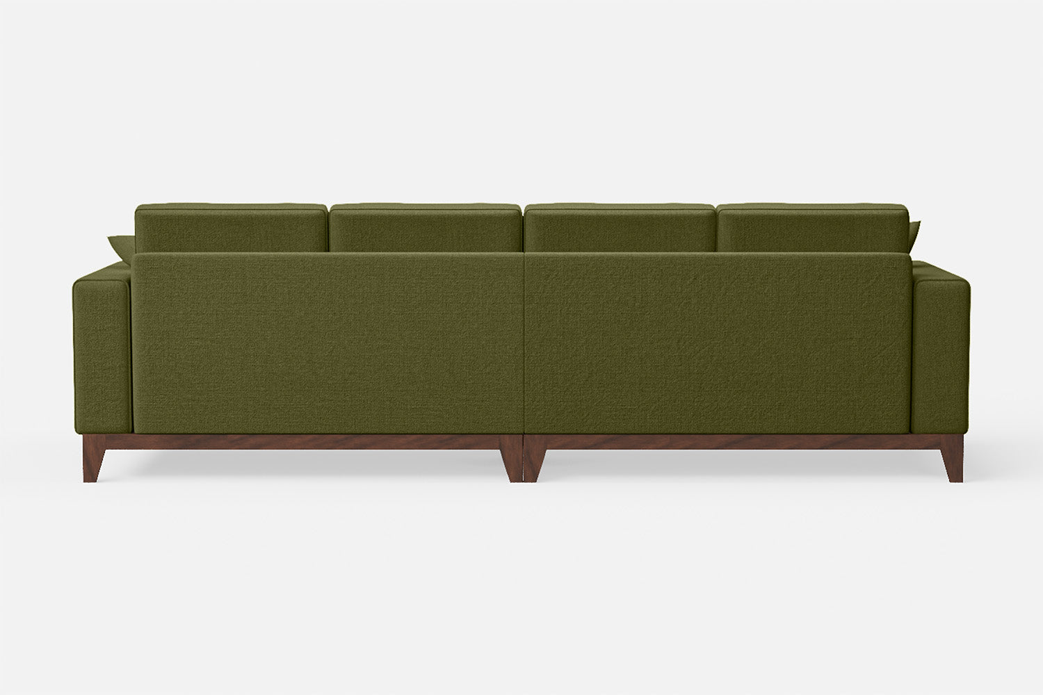 Lucca 4 Seater Sofa Olive Linen Fabric