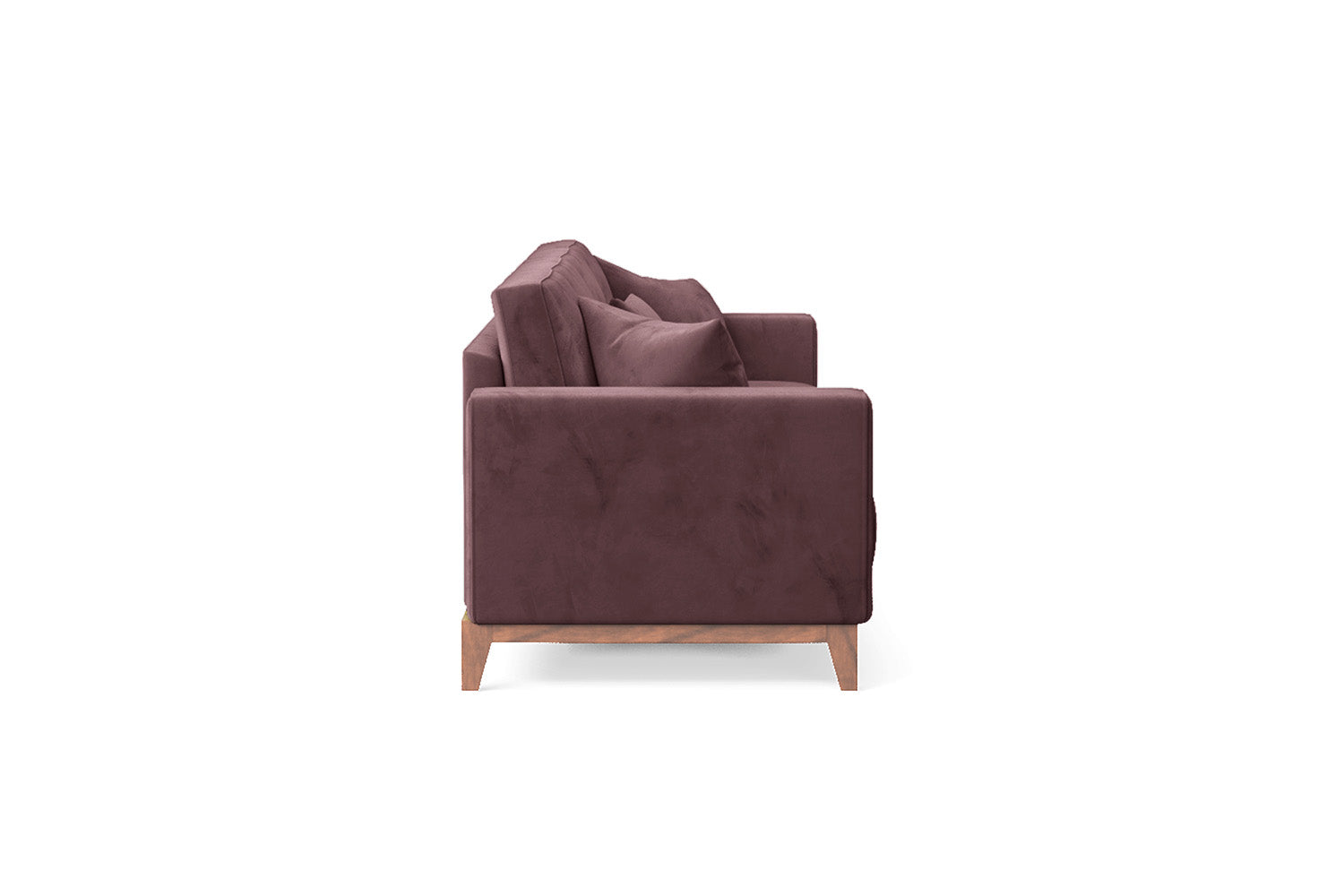 Lucca 4 Seater Sofa Grape Velvet