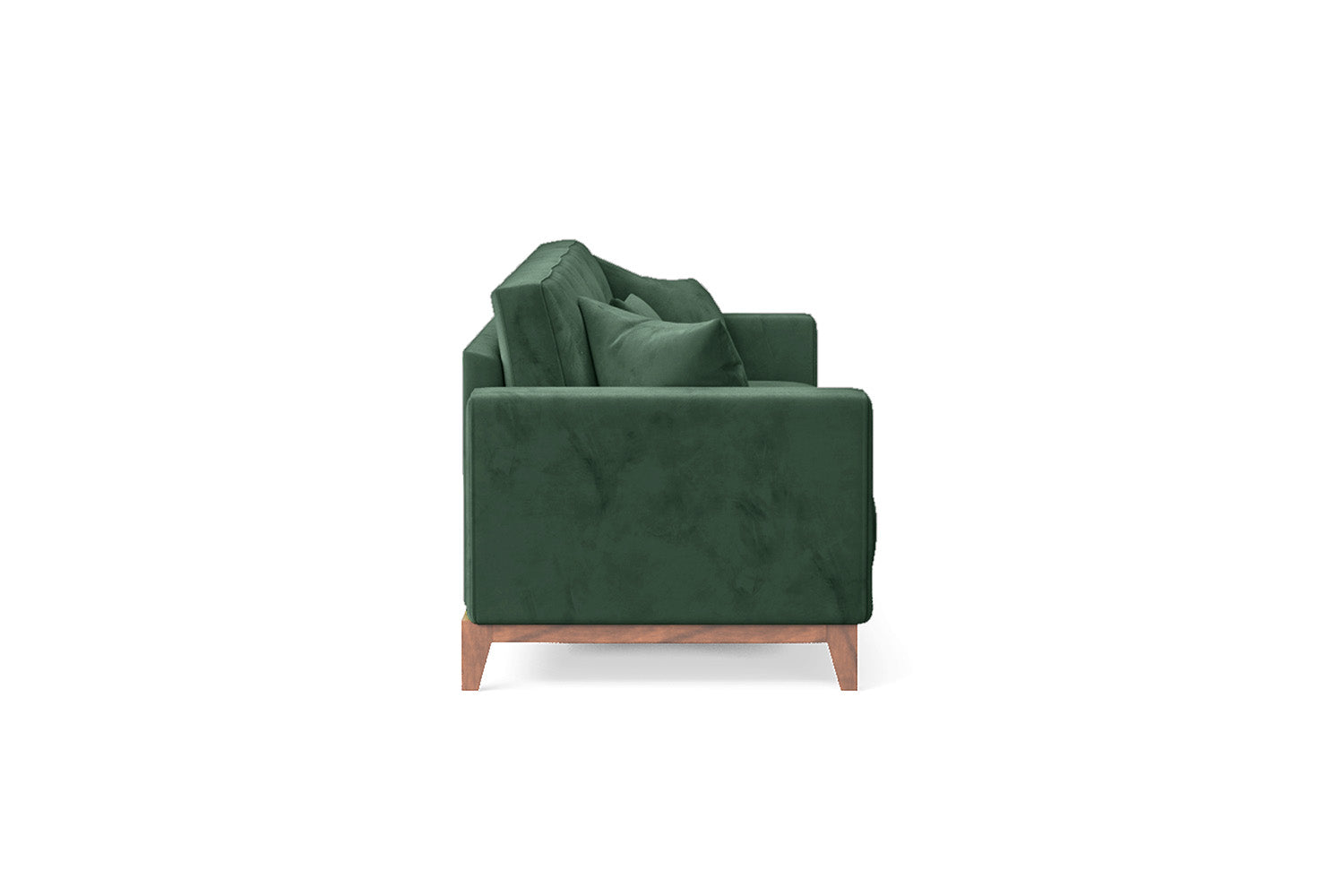 Lucca 4 Seater Sofa Green Velvet