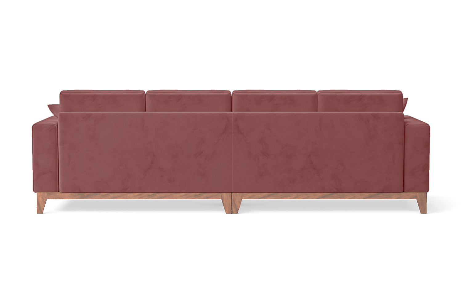 Lucca 4 Seater Sofa Pink Velvet