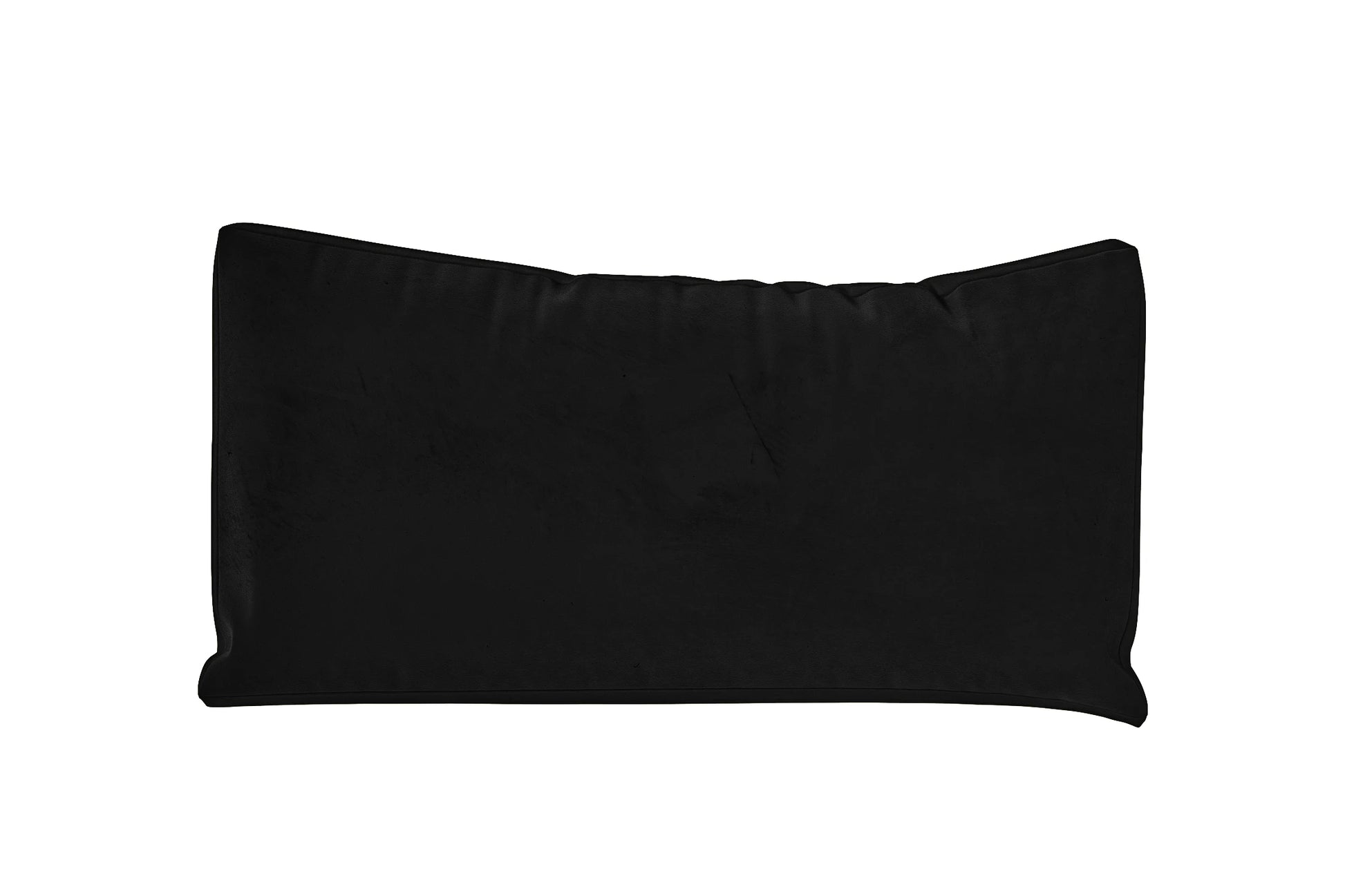 Lumbar Cushions 50 x 35 cm Black Velvet