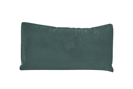 Lumbar Cushions 50 x 35 cm Teal Velvet