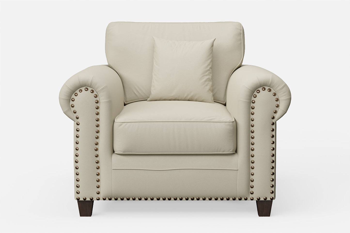 Marano Armchair Cream Leather