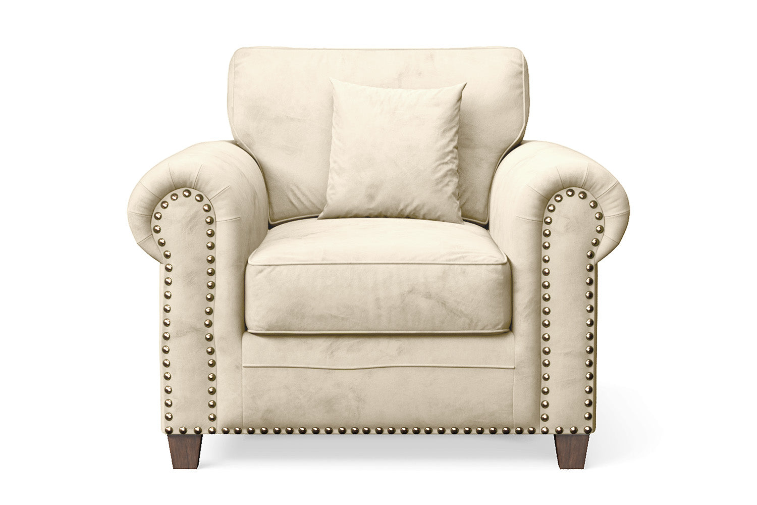 Marano Armchair Cream Velvet