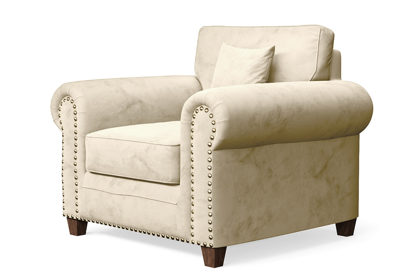 Marano Armchair Cream Velvet