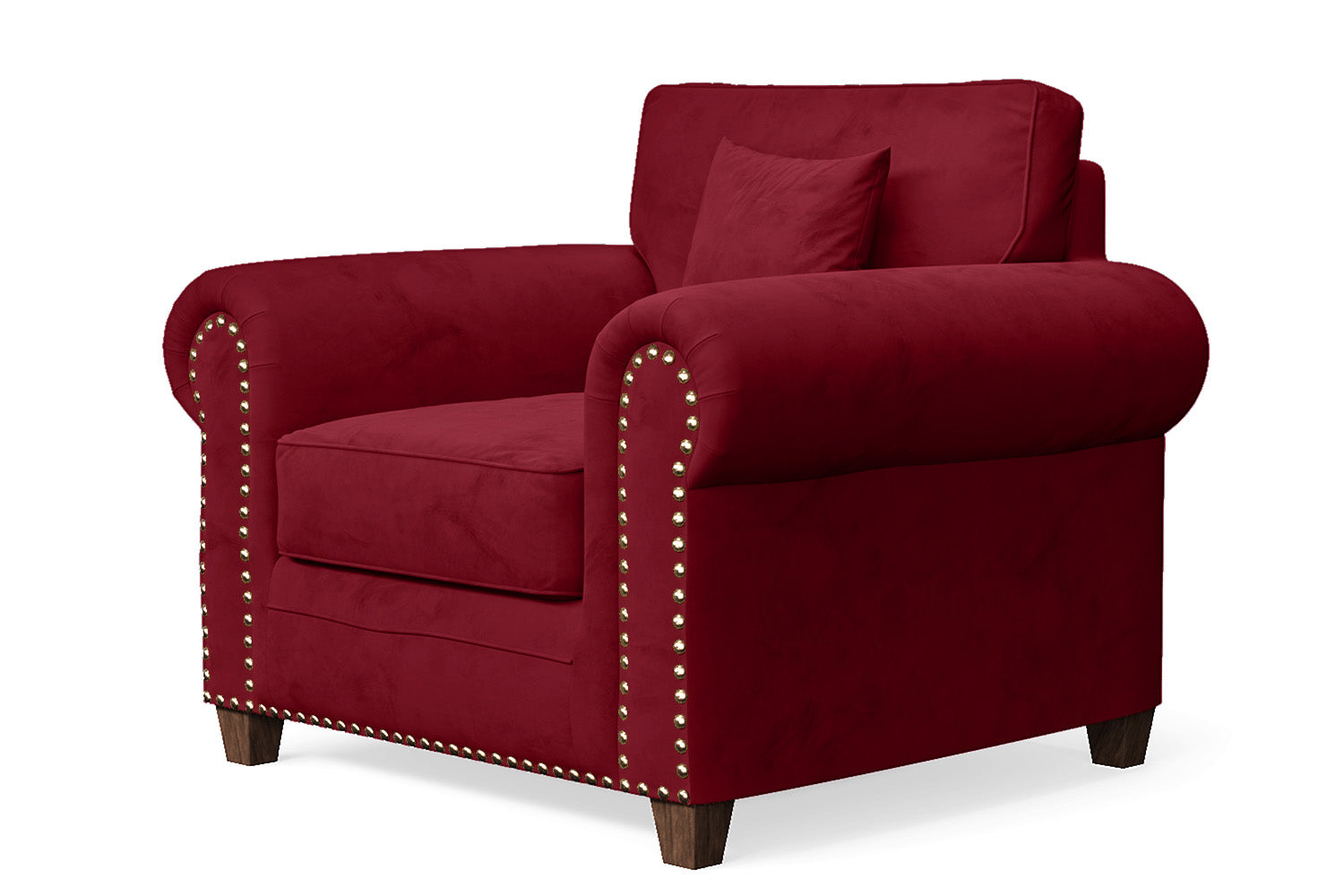 Marano Armchair Red Velvet