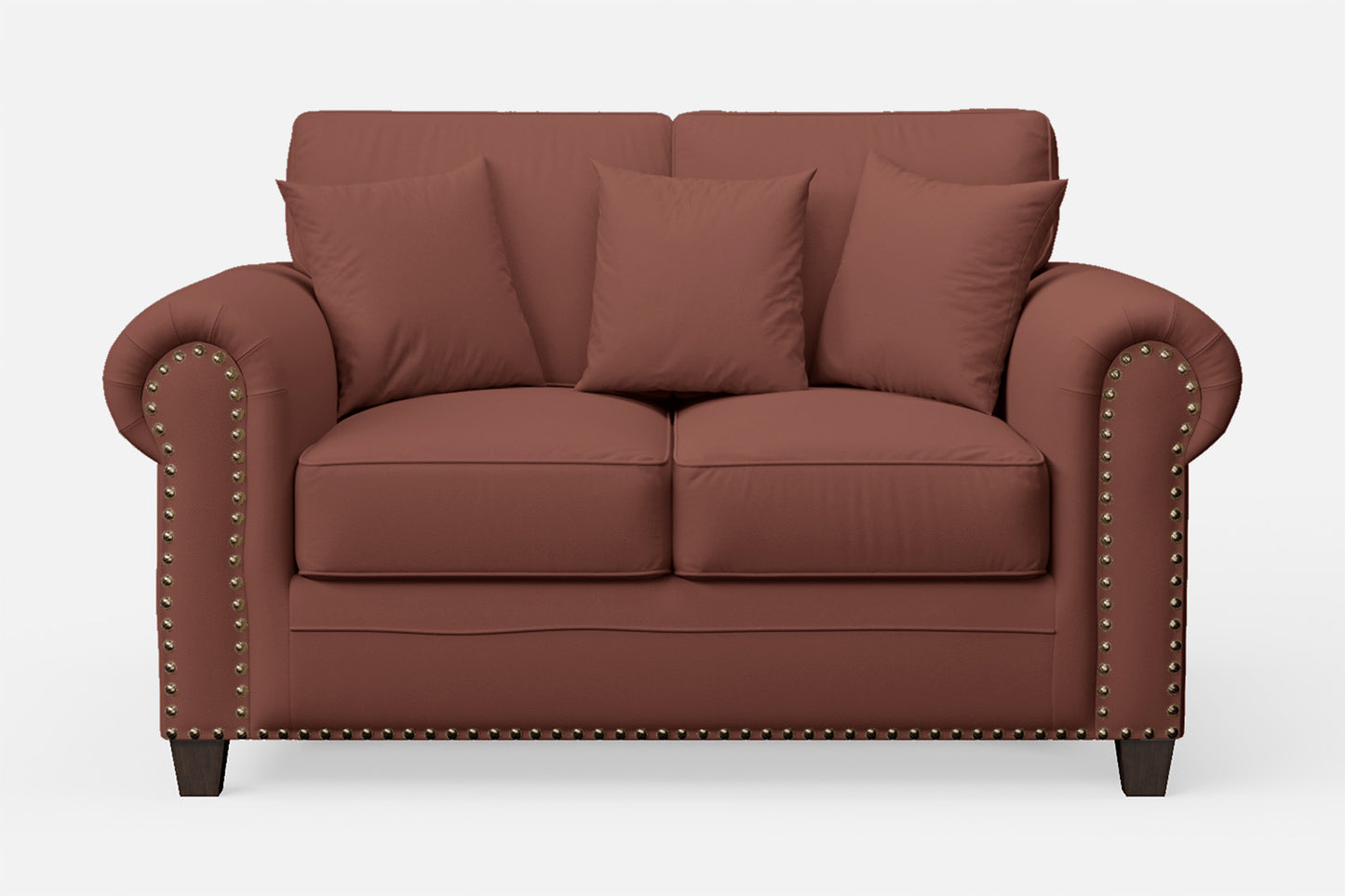 Marano 2 Seater Sofa Mauve Leather