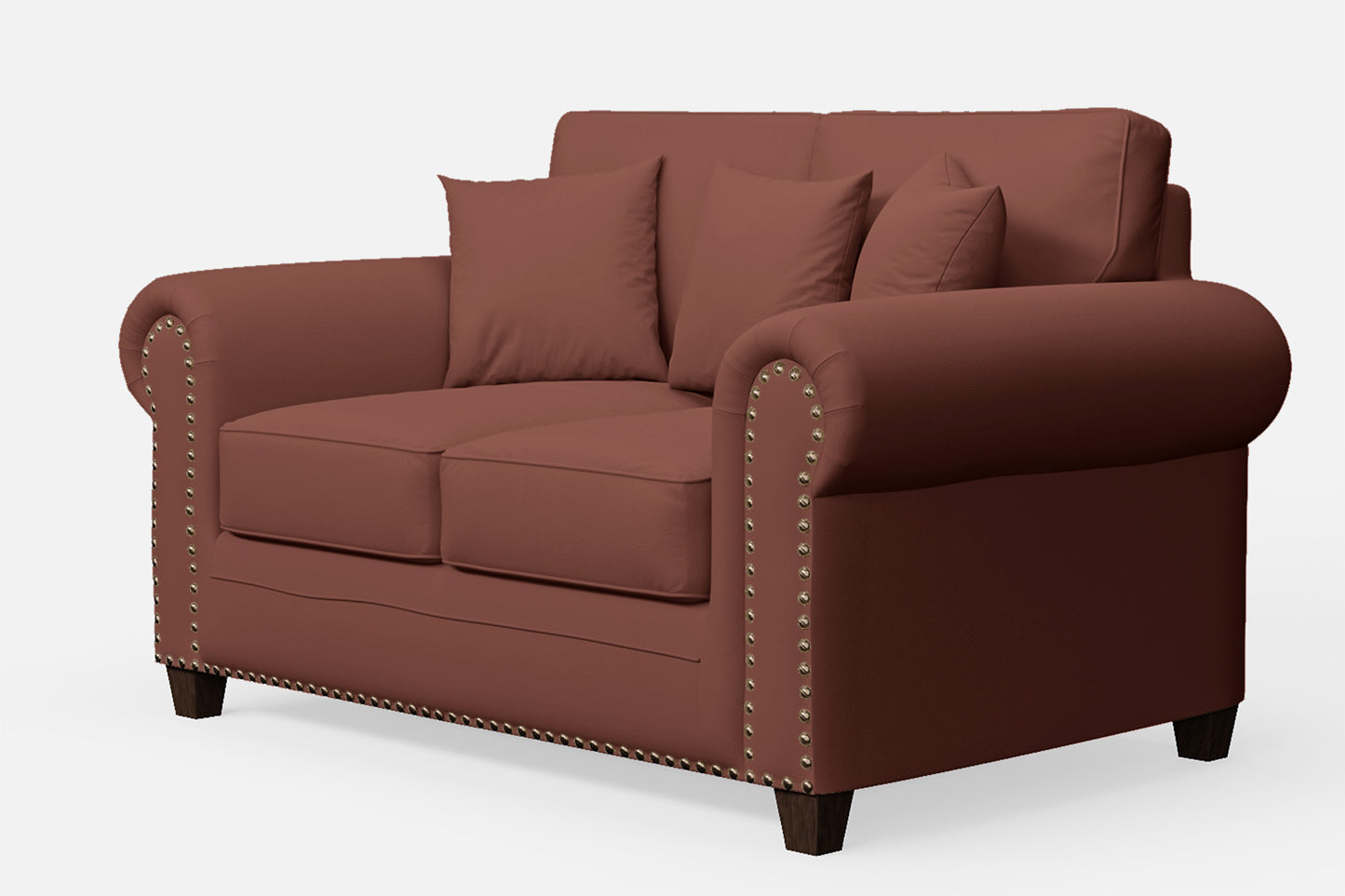 Marano 2 Seater Sofa Mauve Leather