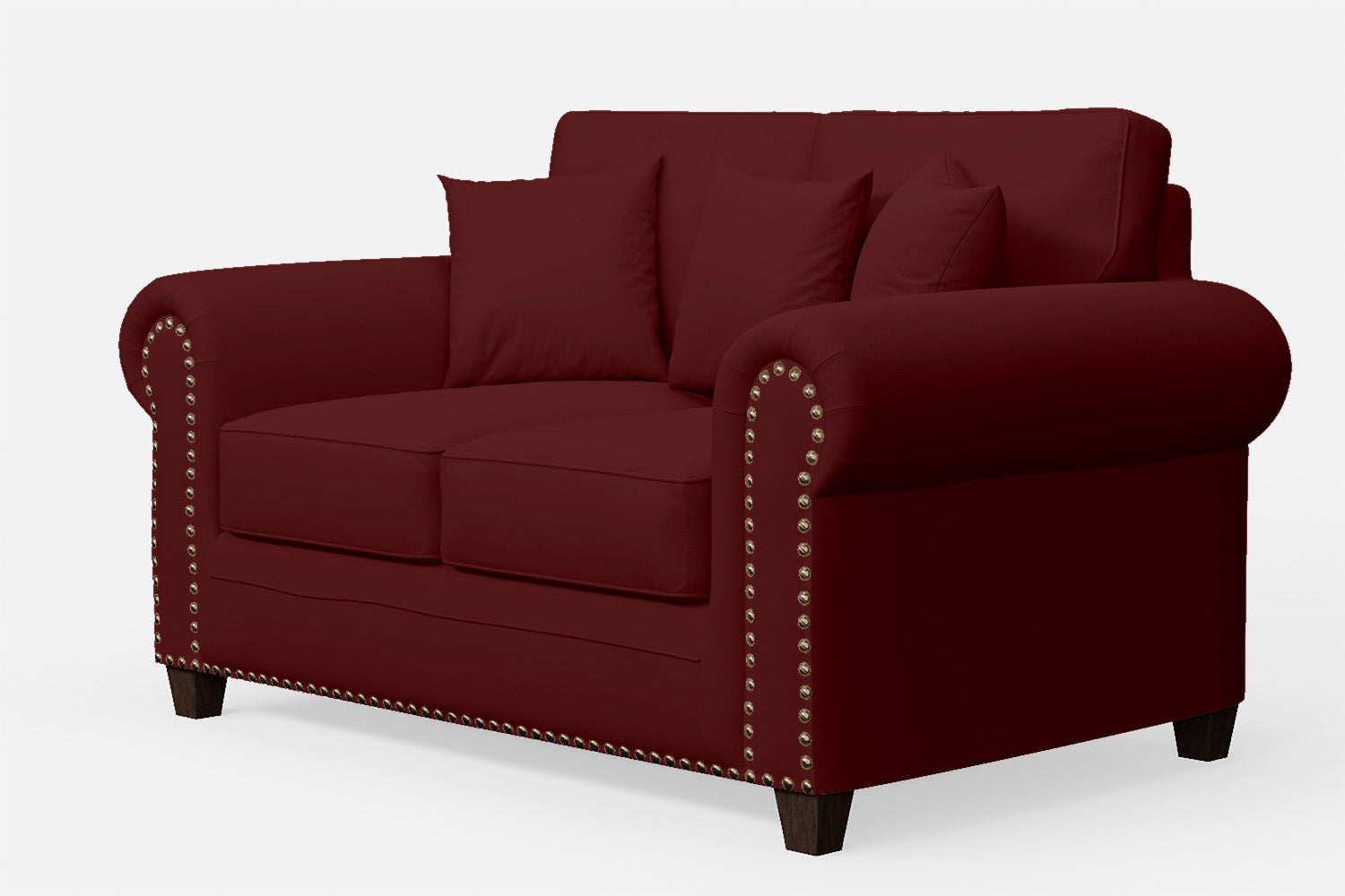 Marano 2 Seater Sofa Red Leather