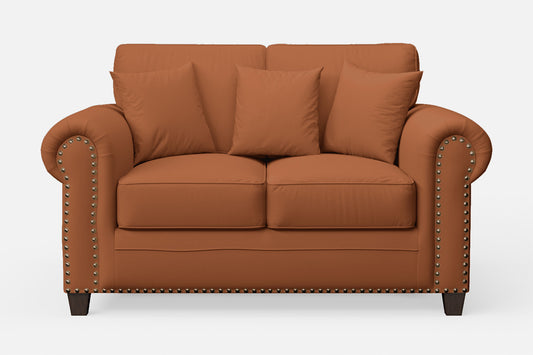 Marano 2 Seater Sofa Tan Brown Leather