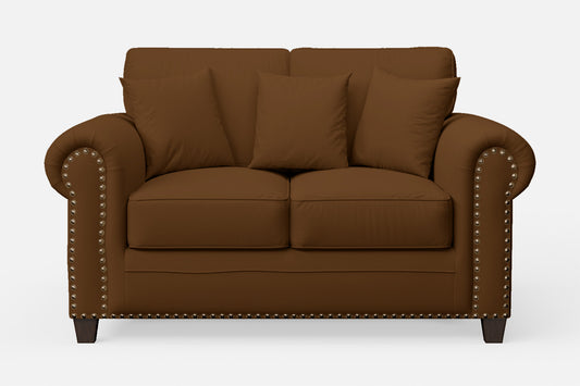 Marano 2 Seater Sofa Walnut Brown Leather