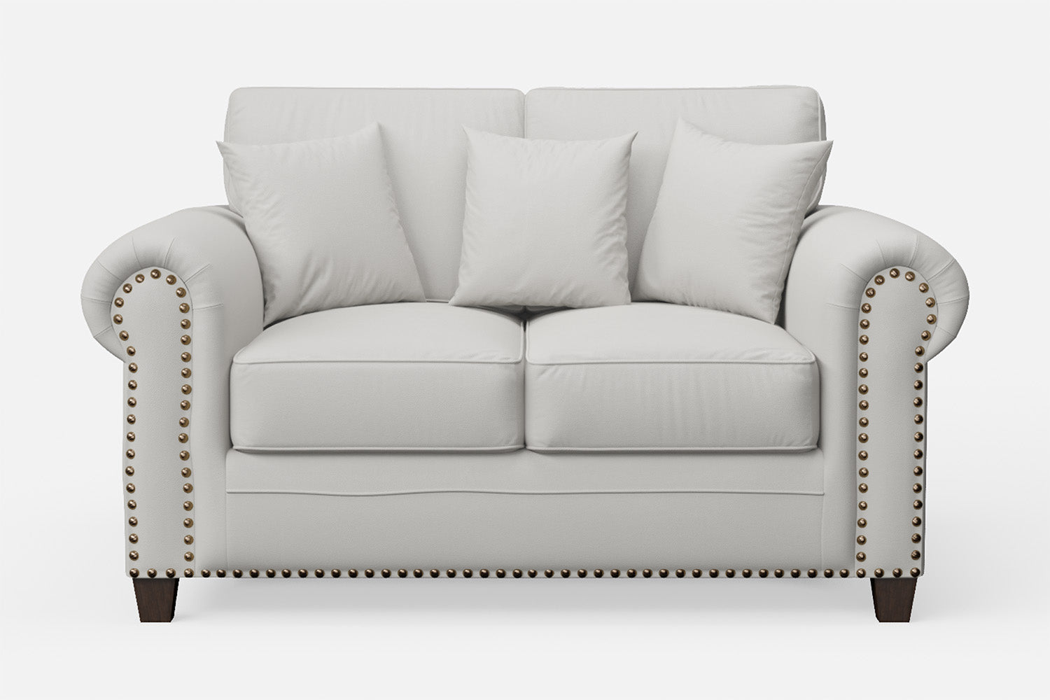 Marano 2 Seater Sofa White Leather