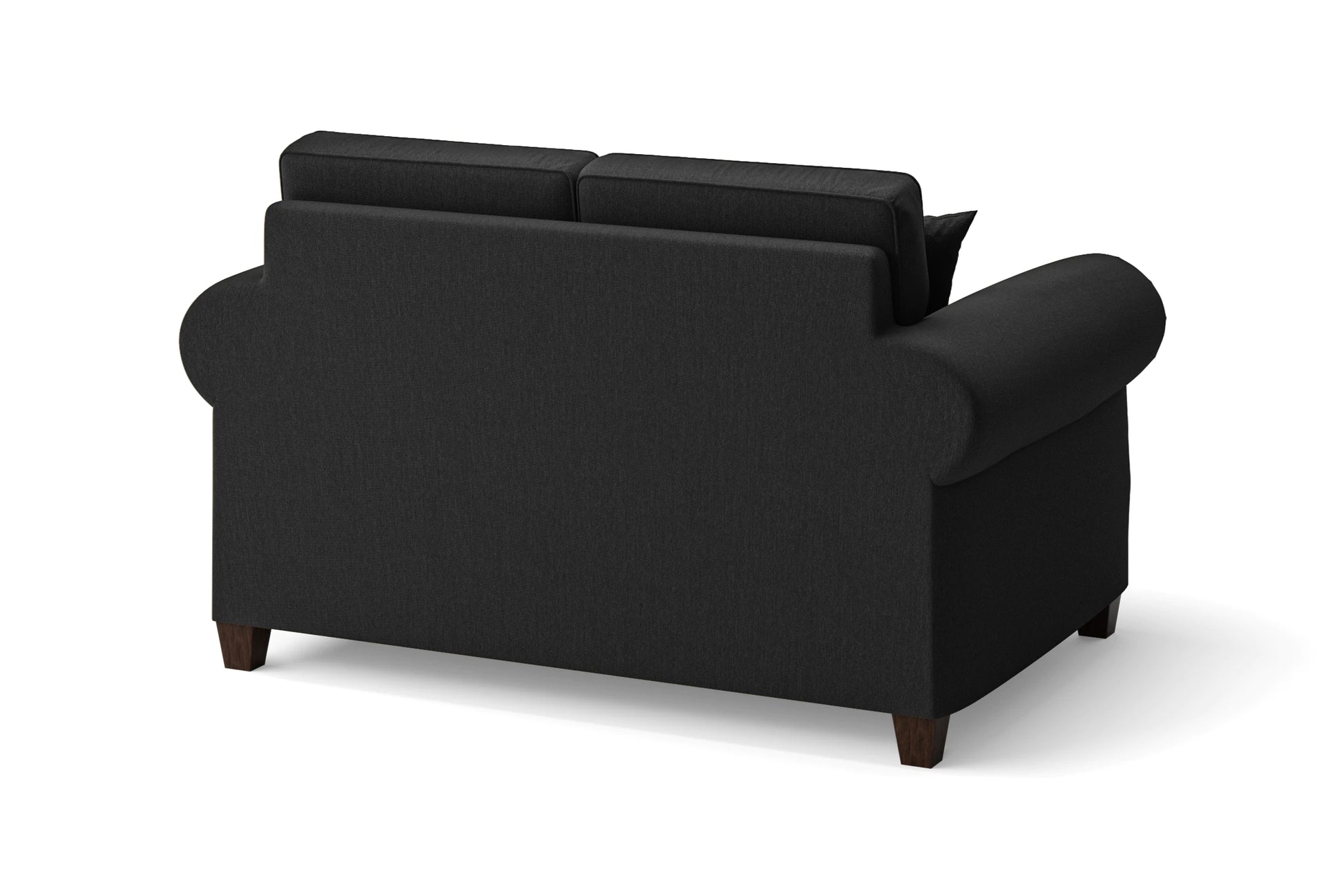 Marano 2 Seater Sofa Black Linen Fabric