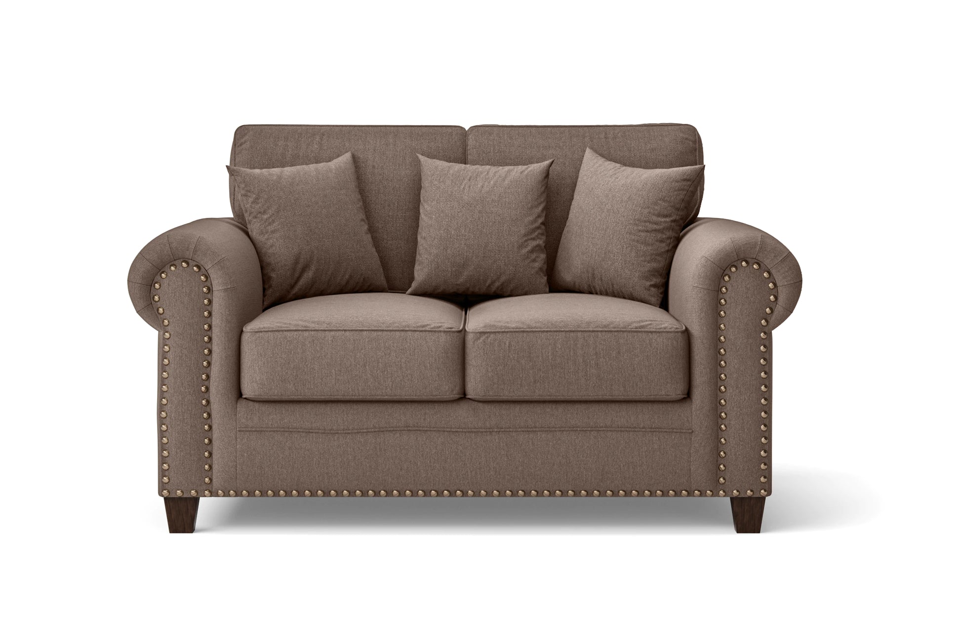 Marano 2 Seater Sofa Caramel Linen Fabric