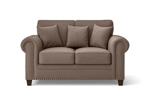 Marano 2 Seater Sofa Caramel Linen Fabric