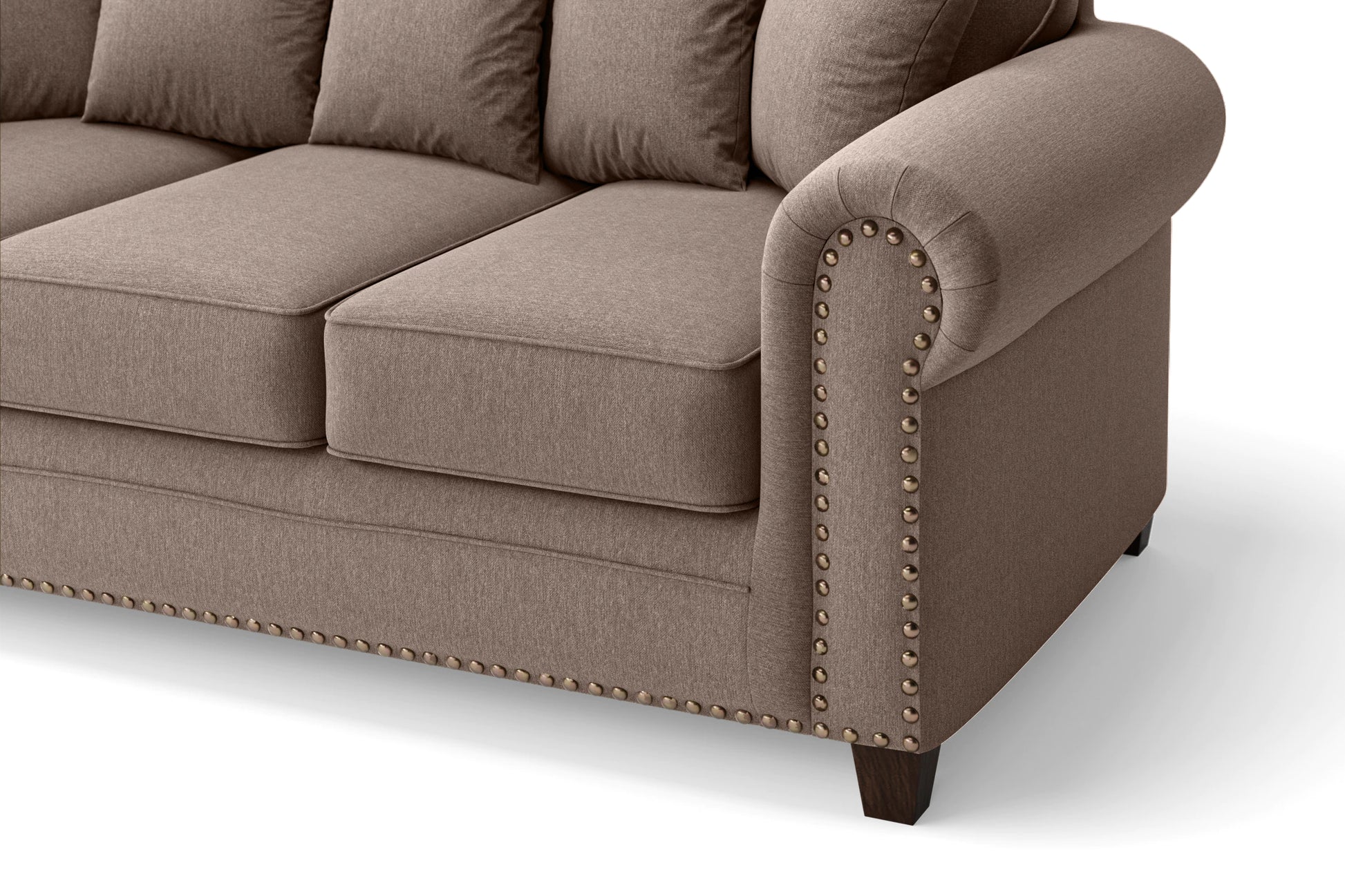 Marano 2 Seater Sofa Caramel Linen Fabric