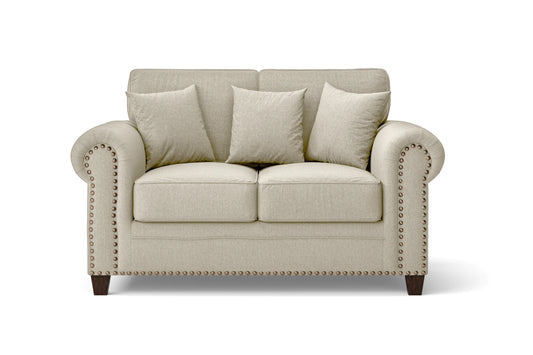 Marano 2 Seater Sofa Cream Linen Fabric