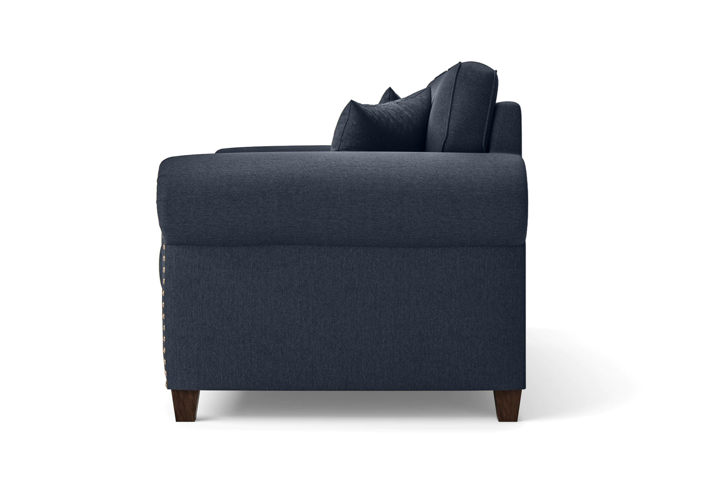 Marano 2 Seater Sofa Dark Blue Linen Fabric