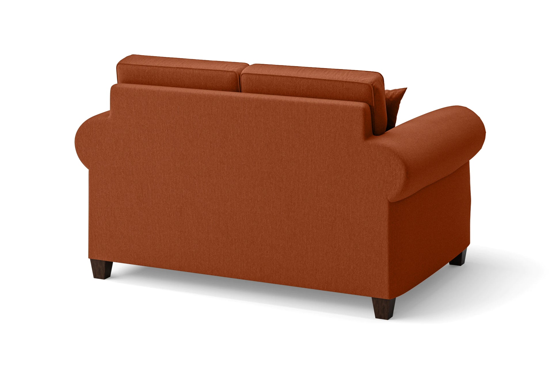 Marano 2 Seater Sofa Orange Linen Fabric