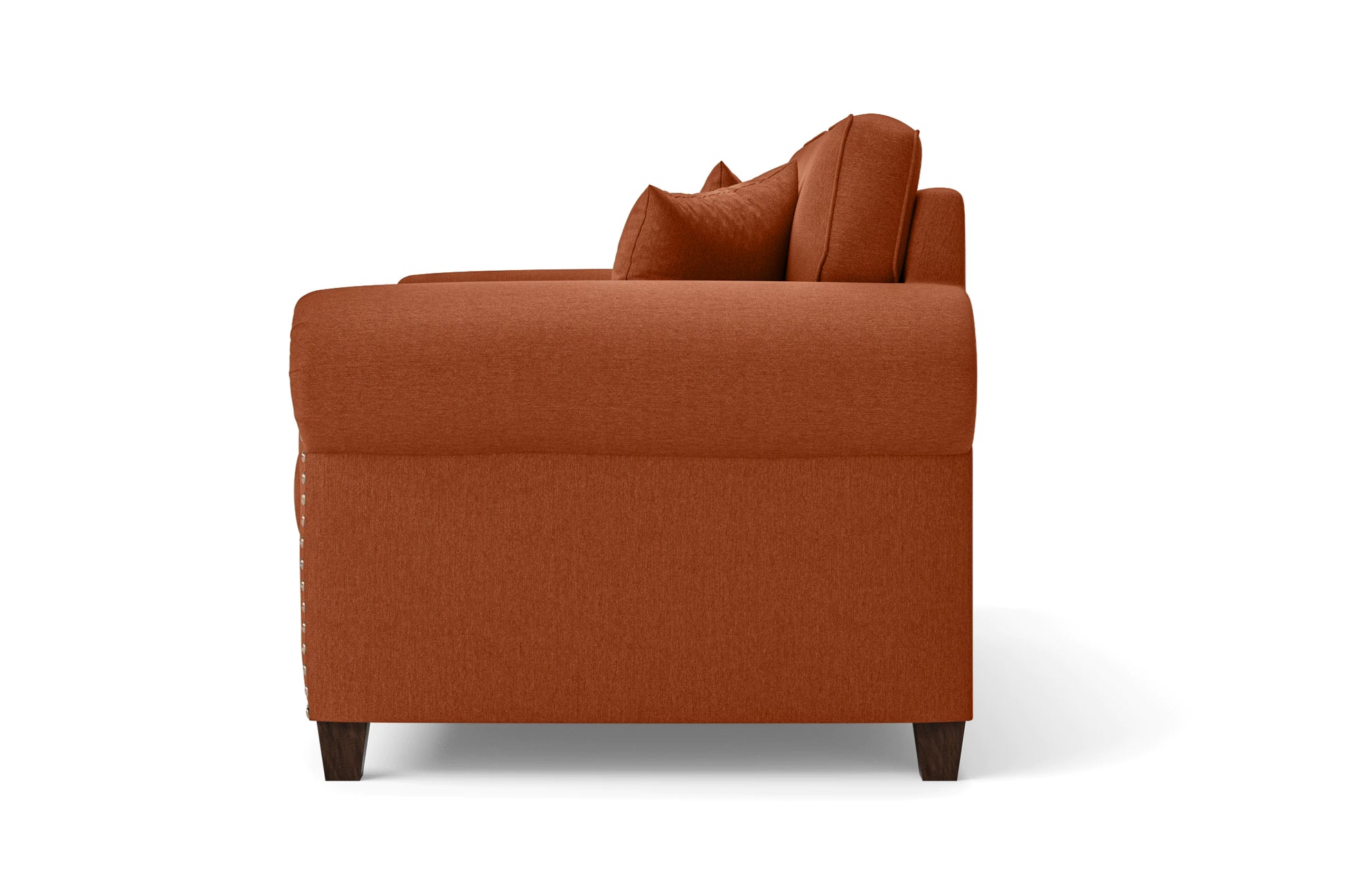 Marano 2 Seater Sofa Orange Linen Fabric