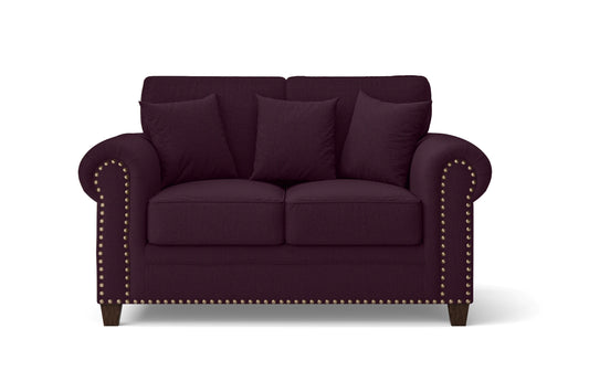 Marano 2 Seater Sofa Purple Linen Fabric