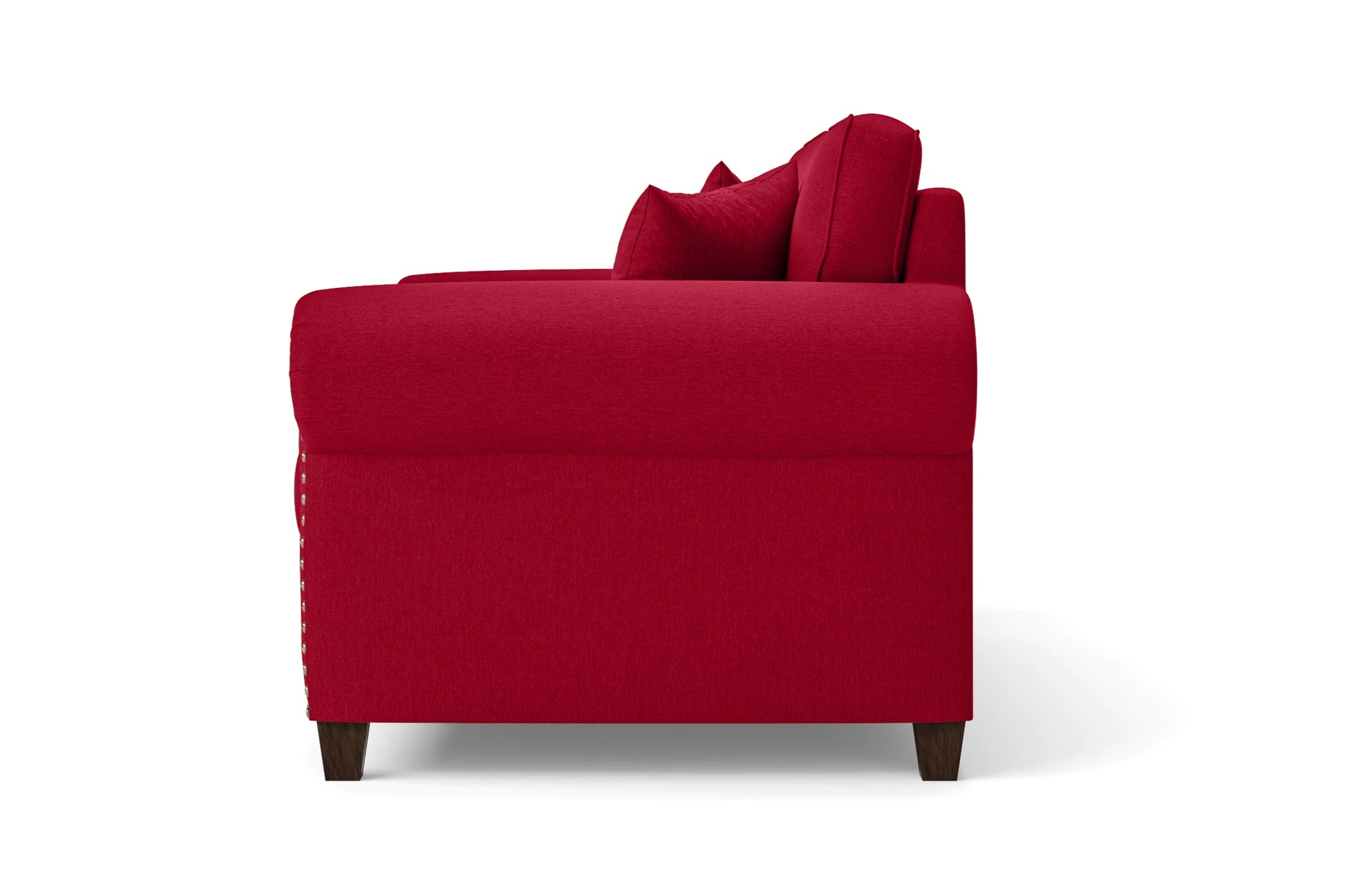 Marano 2 Seater Sofa Red Linen Fabric