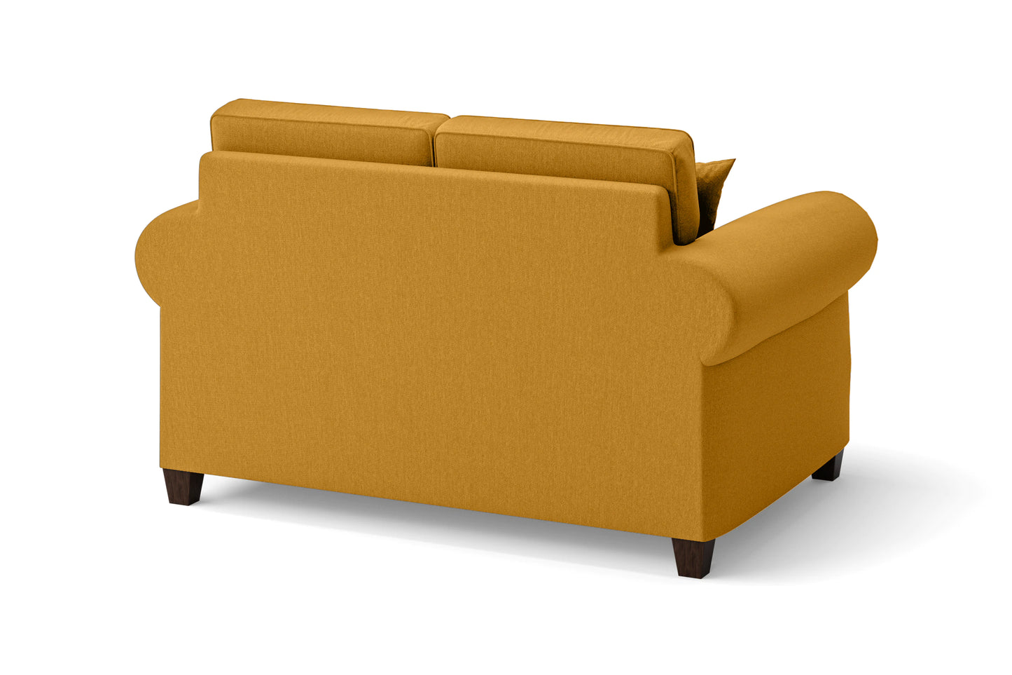 Marano 2 Seater Sofa Yellow Linen Fabric