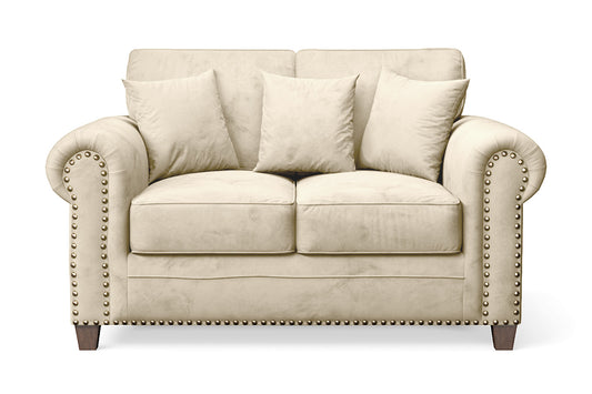 Marano 2 Seater Sofa Cream Velvet