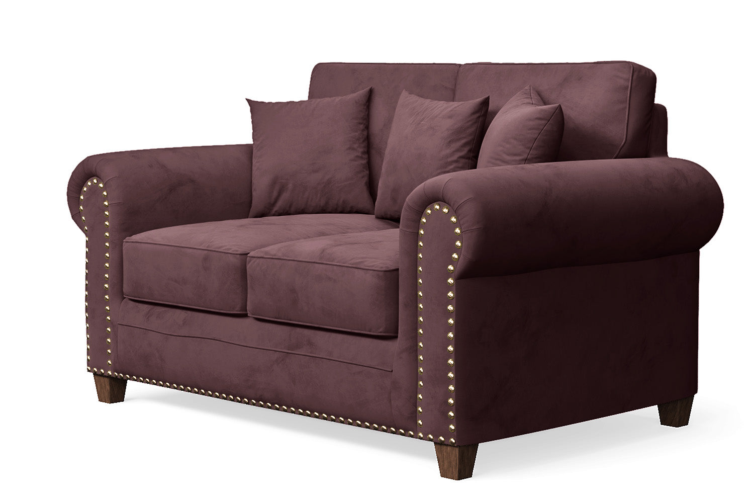 Marano 2 Seater Sofa Grape Velvet