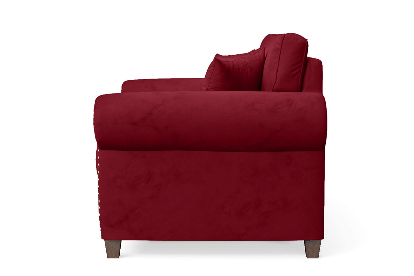 Marano 2 Seater Sofa Red Velvet