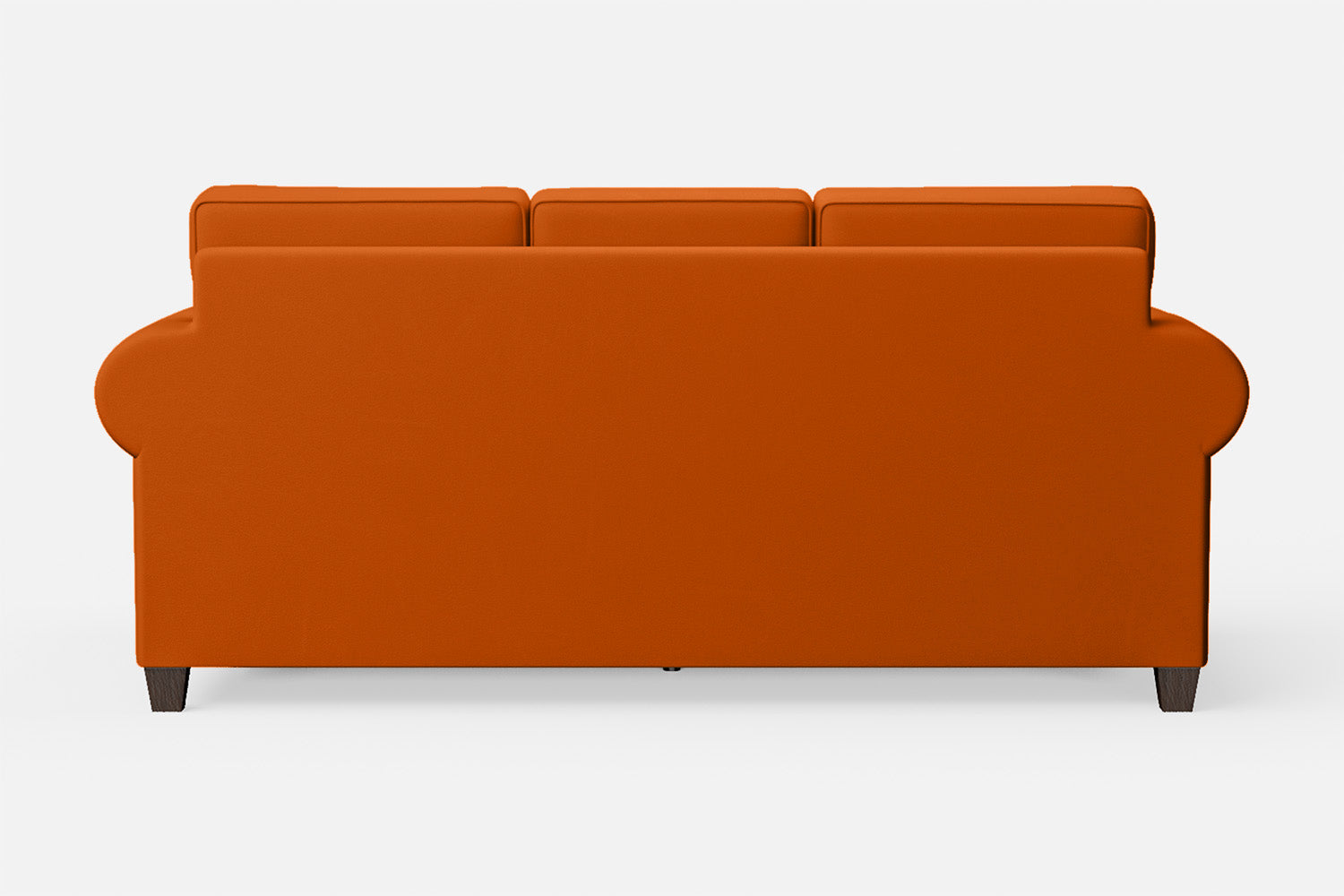 Marano 3 Seater Sofa Orange Leather