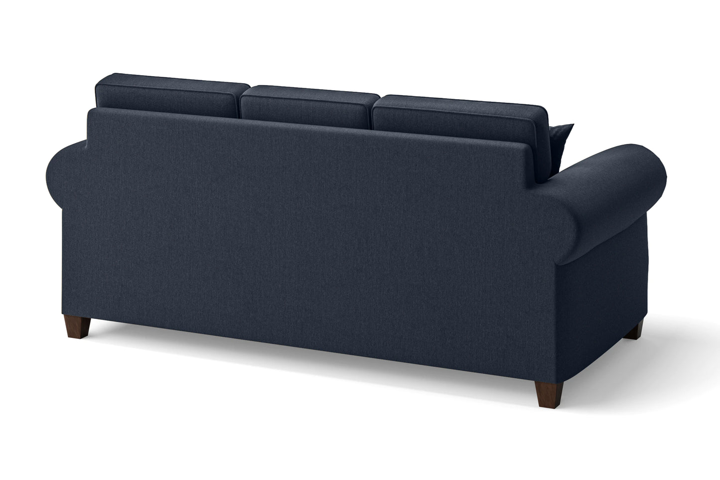 Marano 3 Seater Sofa Dark Blue Linen Fabric