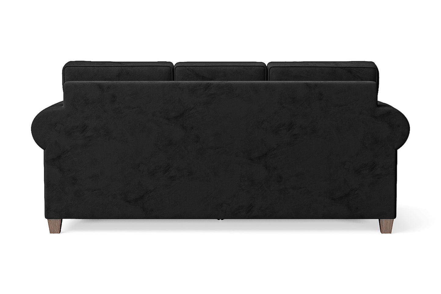 Marano 3 Seater Sofa Black Velvet