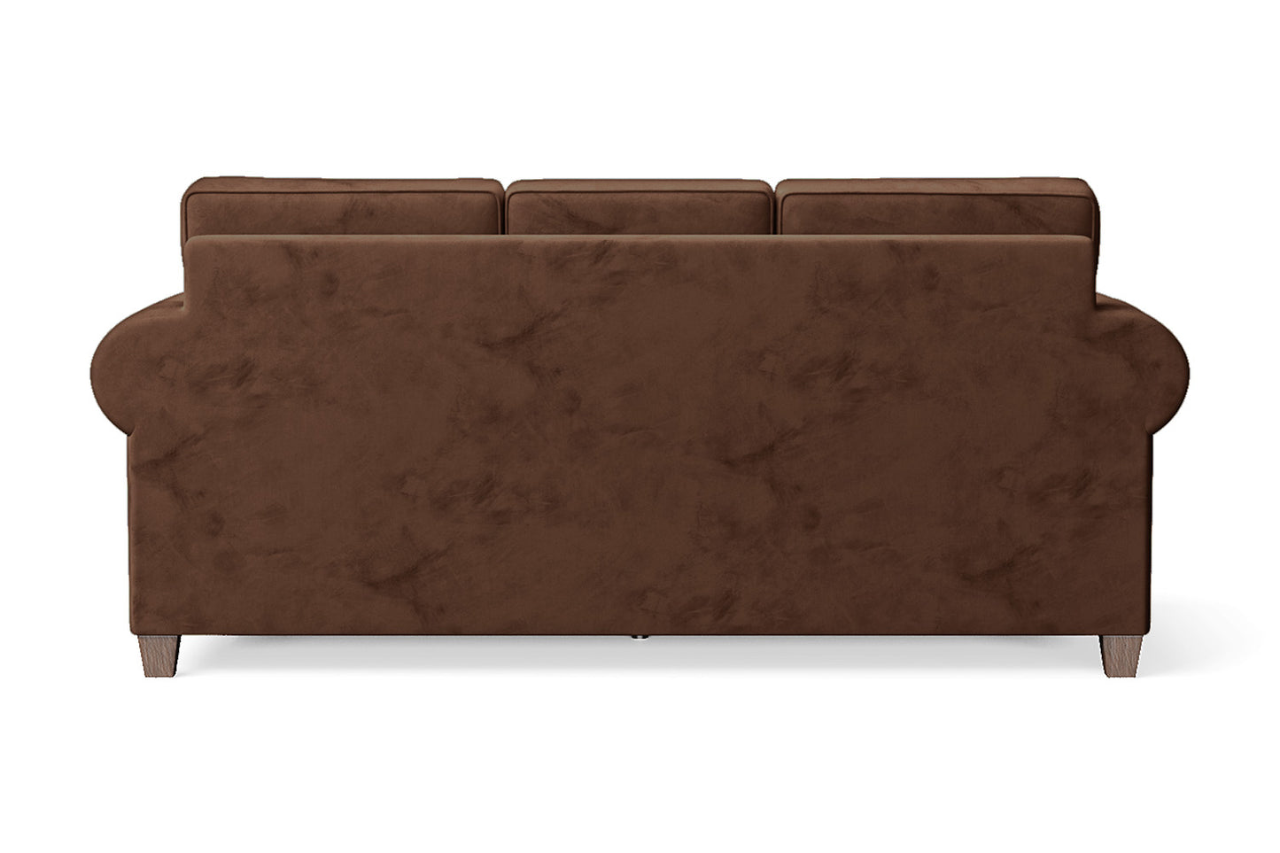 Marano 3 Seater Sofa Coffee Brown Velvet