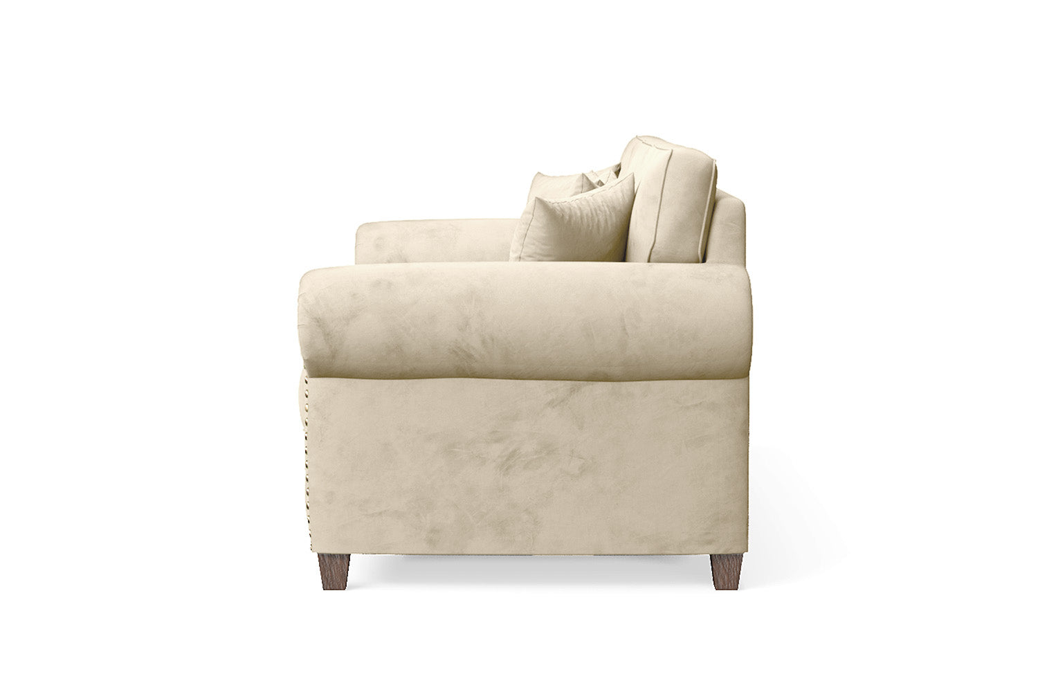 Marano 3 Seater Sofa Cream Velvet