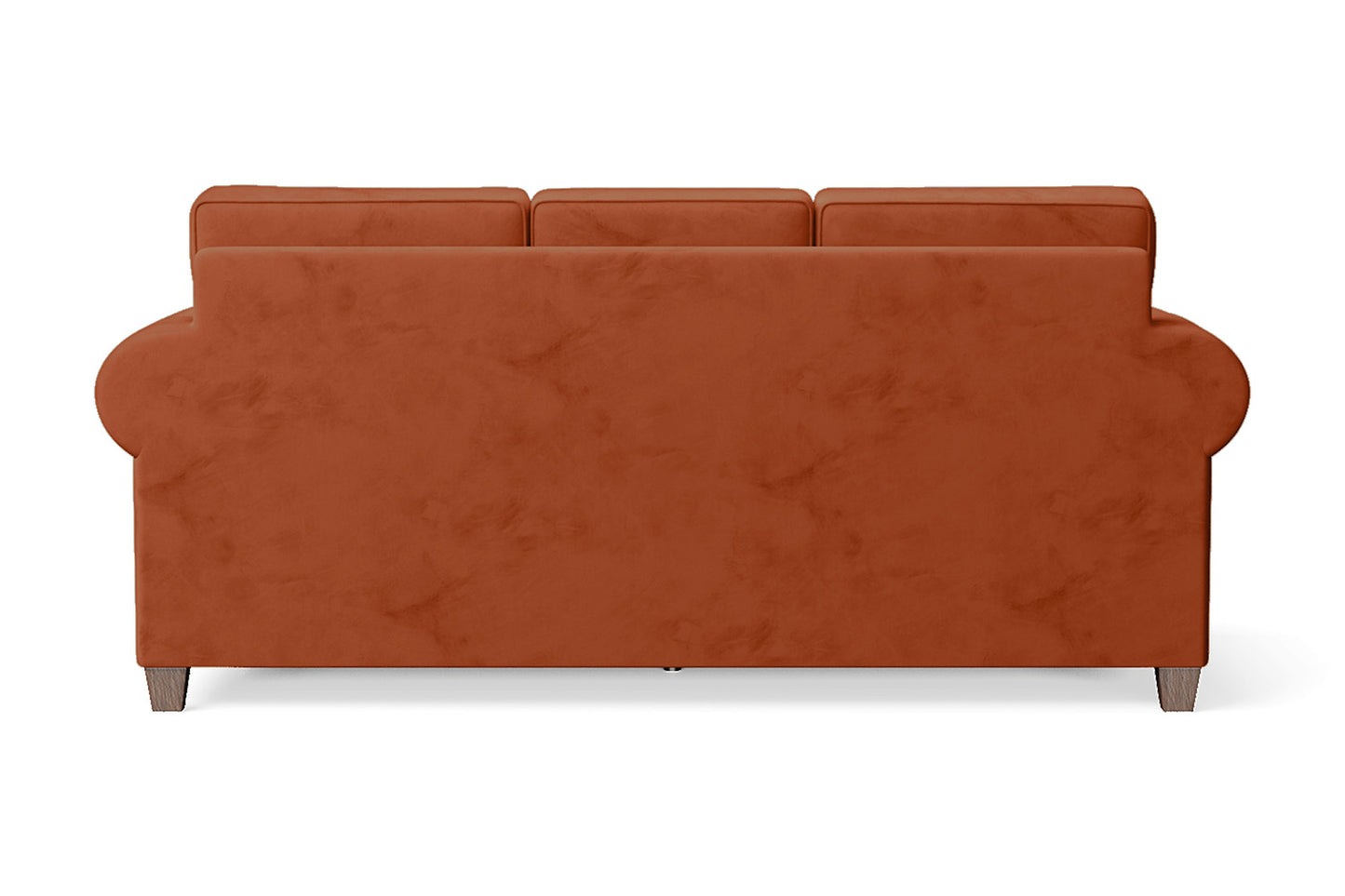 Marano 3 Seater Sofa Orange Velvet