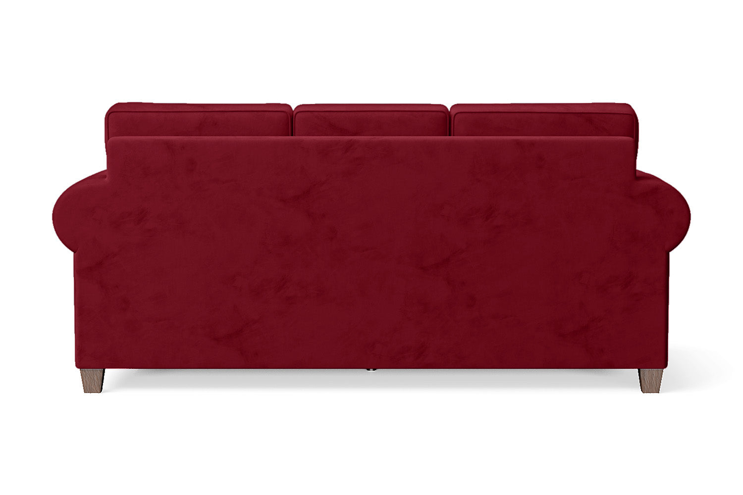 Marano 3 Seater Sofa Red Velvet