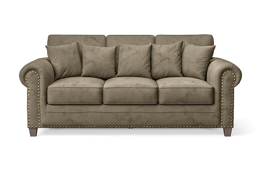 Marano 3 Seater Sofa Sand Velvet