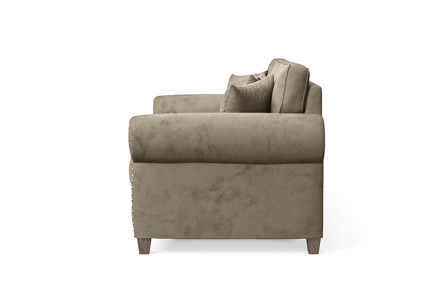 Marano 3 Seater Sofa Sand Velvet