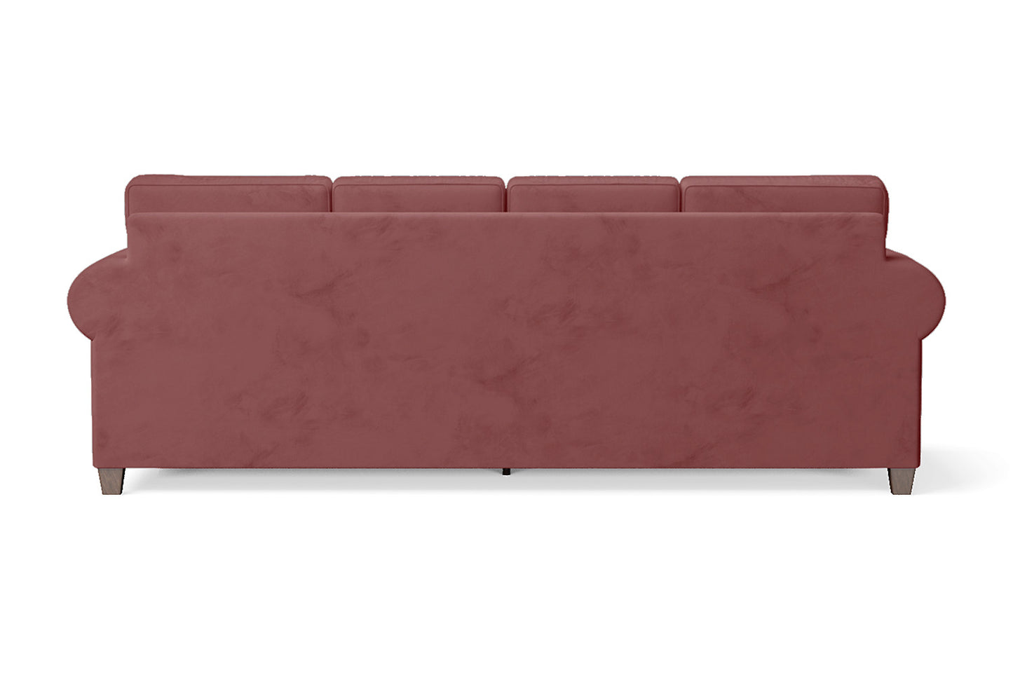 Marano 4 Seater Sofa Pink Velvet