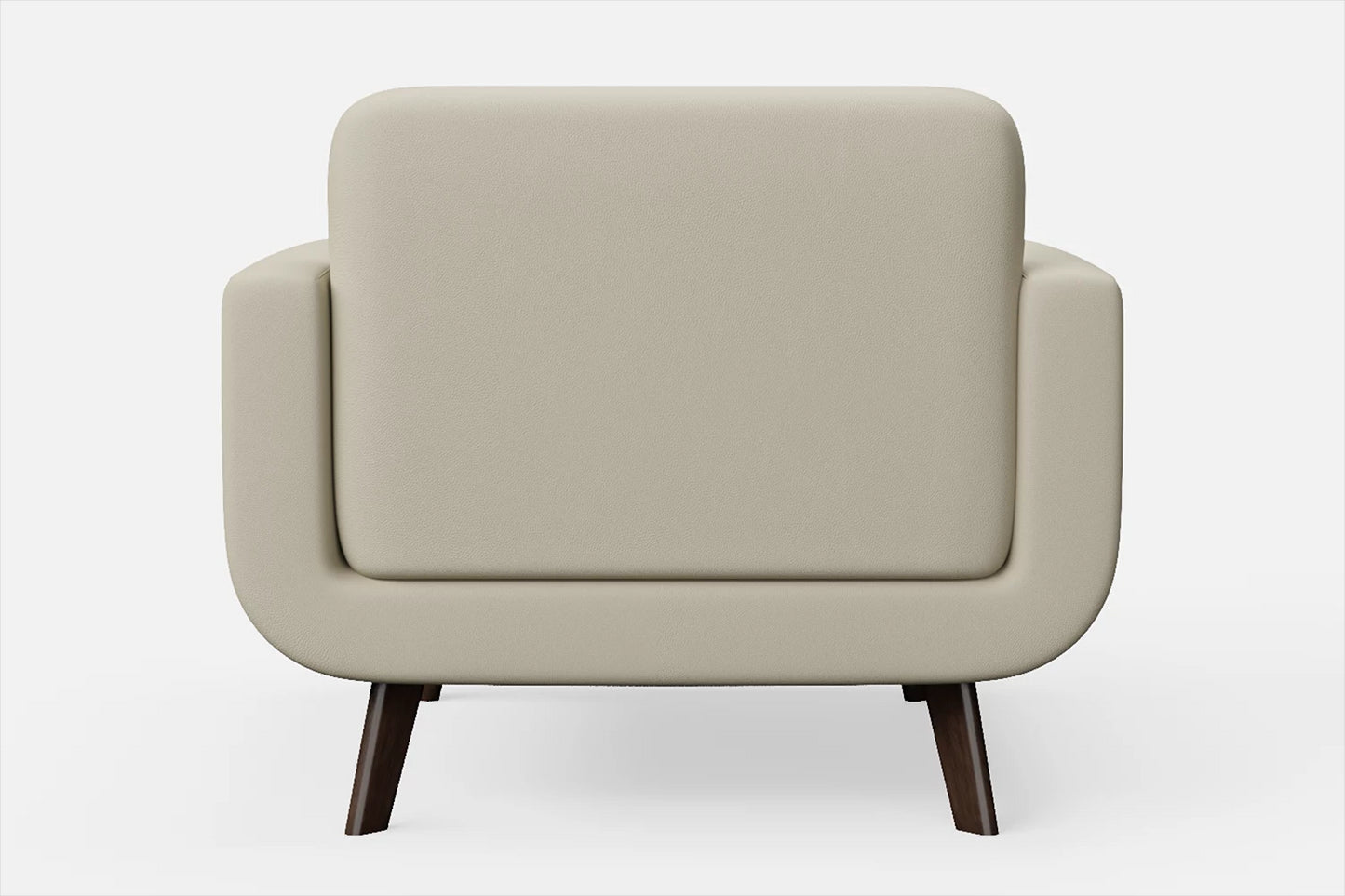 Marsela Armchair Cream Leather