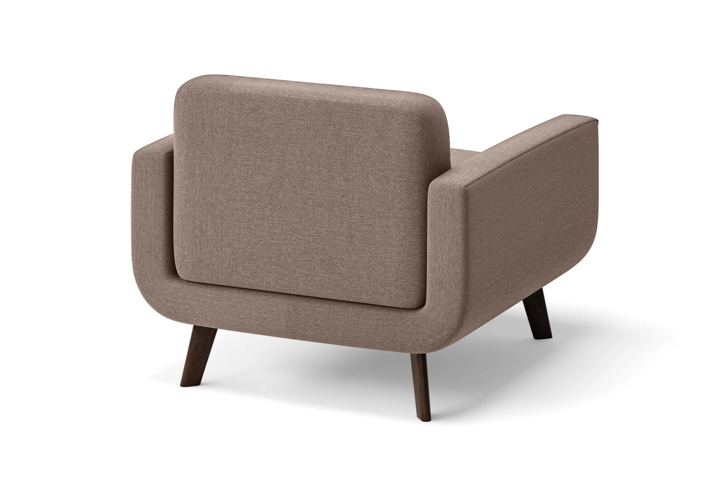 Marsela Armchair Caramel Linen Fabric