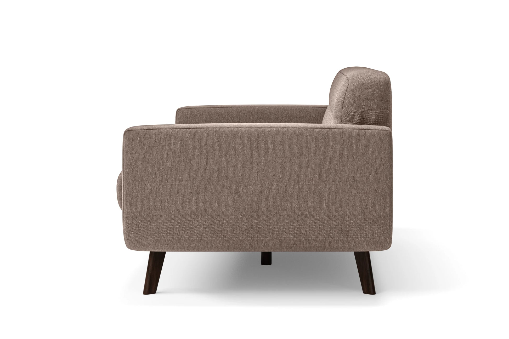 Marsela Armchair Caramel Linen Fabric