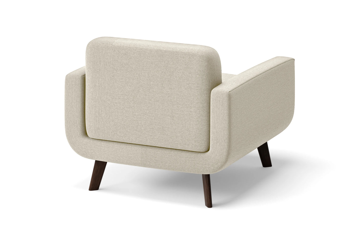 Marsela Armchair Cream Linen Fabric